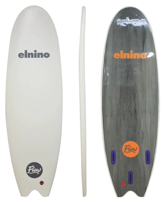 ELNINO 'FISH' SOFTBOARD 5'8 - Image 3