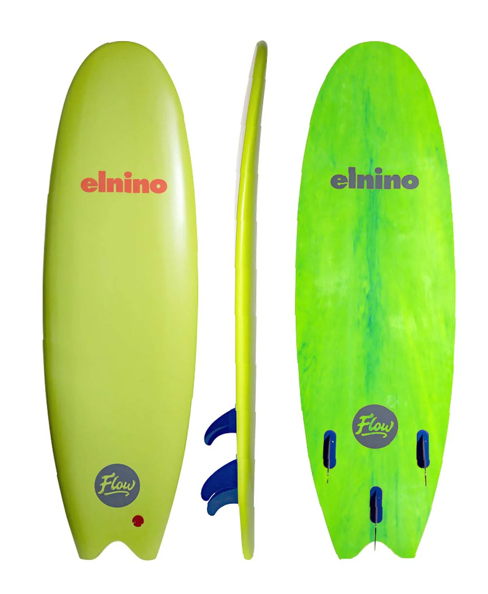 ELNINO 'FISH' SOFTBOARD 5'8 - Image 4