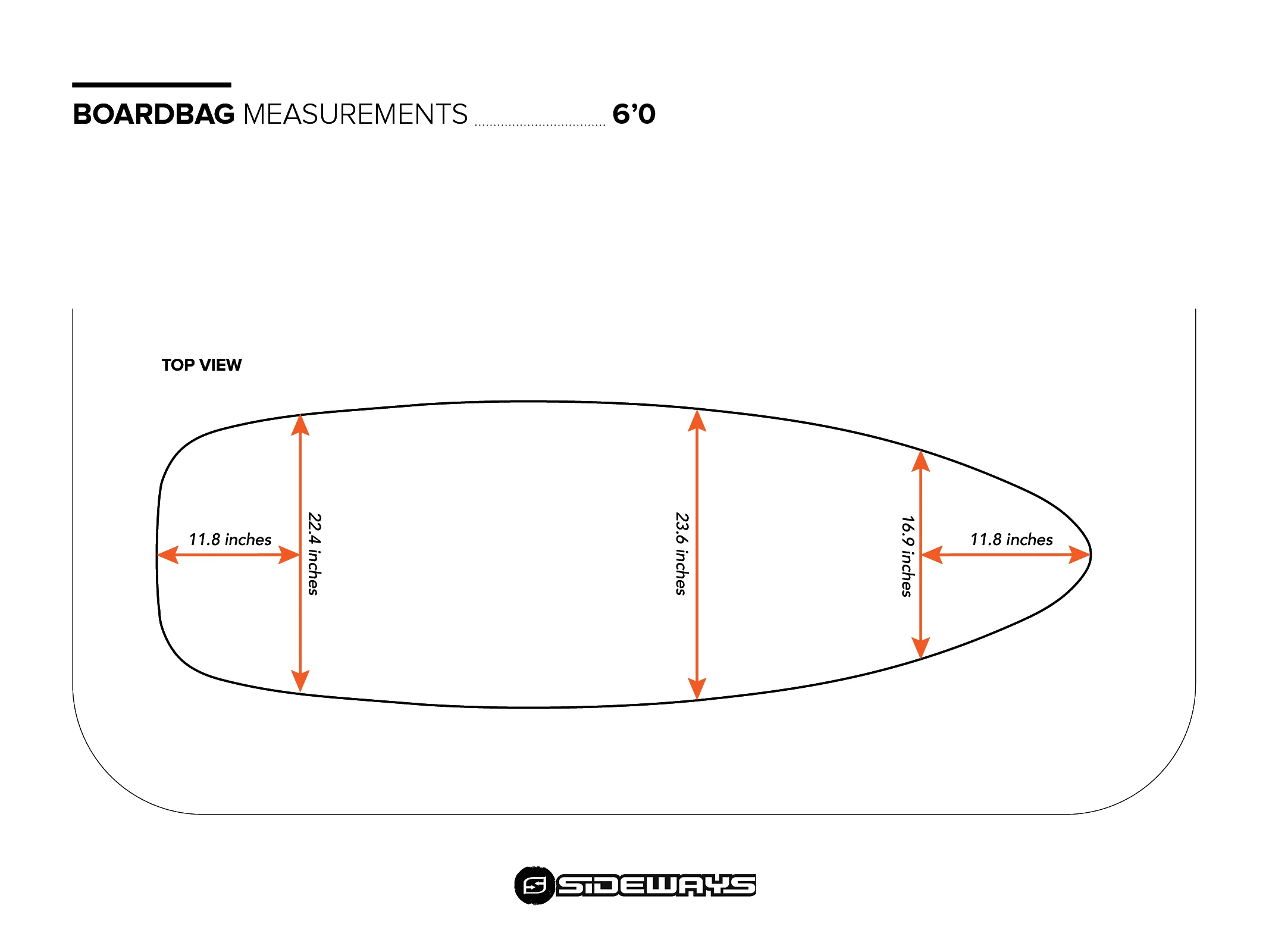 SIDEWAYS DELUXE SURFBOARD TRAVEL BAG - Image 5