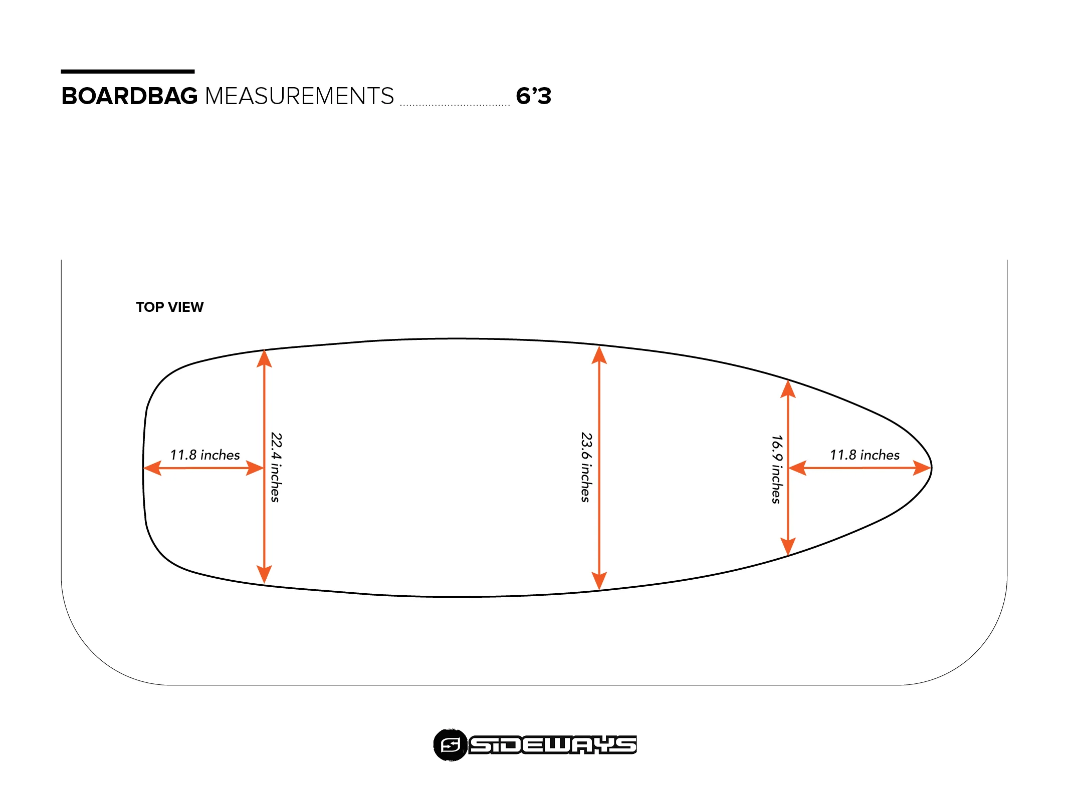 SIDEWAYS DELUXE SURFBOARD TRAVEL BAG - Image 6