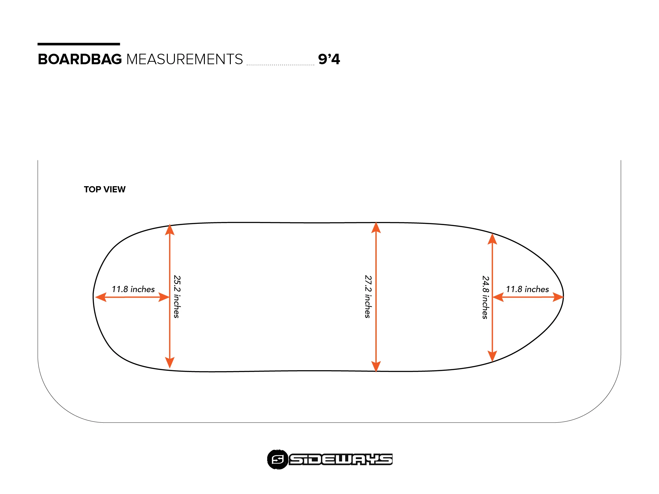 SIDEWAYS DELUXE MINI MAL SURFBOARD BAG - Image 7