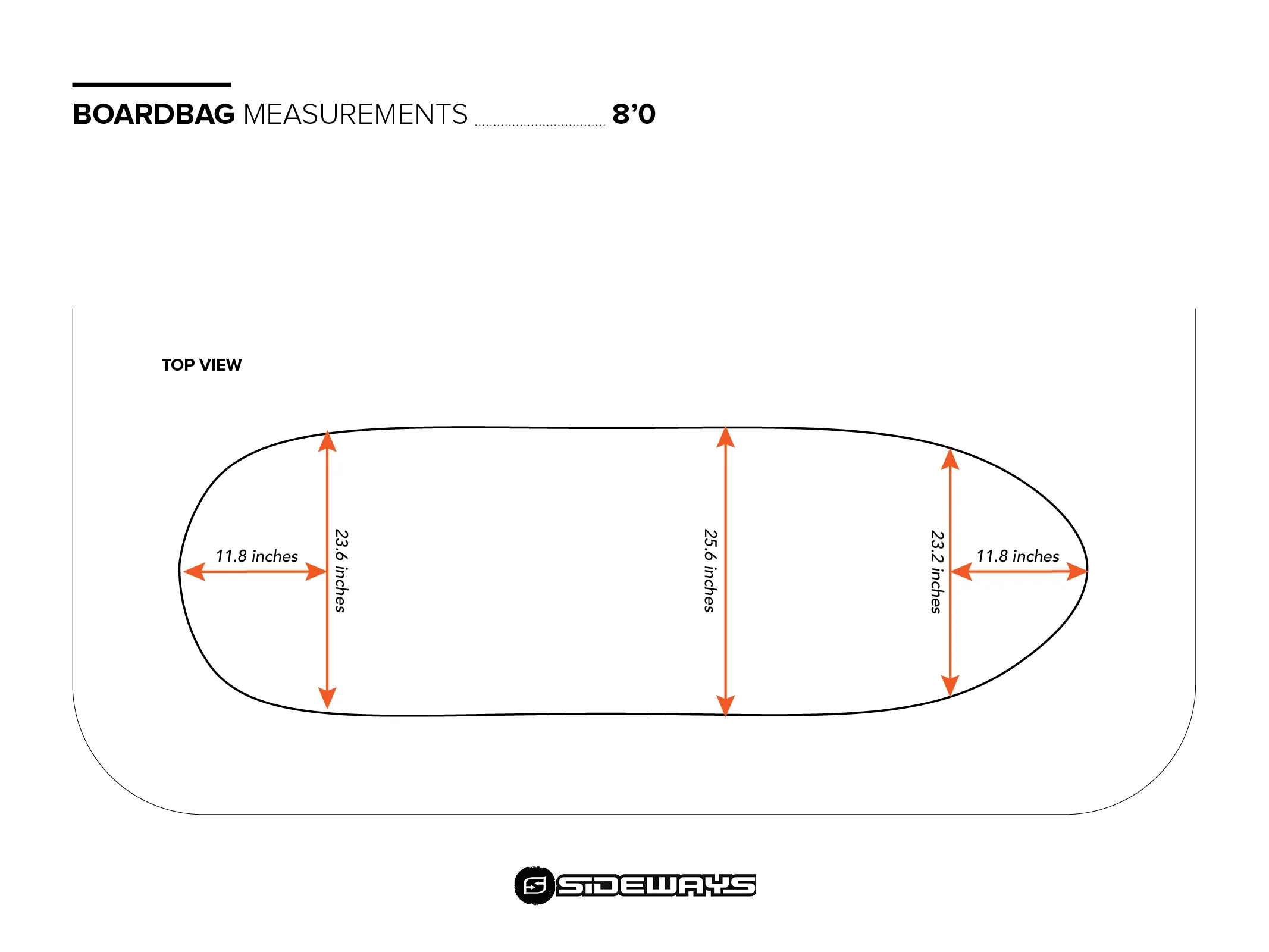 SIDEWAYS DELUXE LONGBOARD SURFBOARD BAG - Image 6