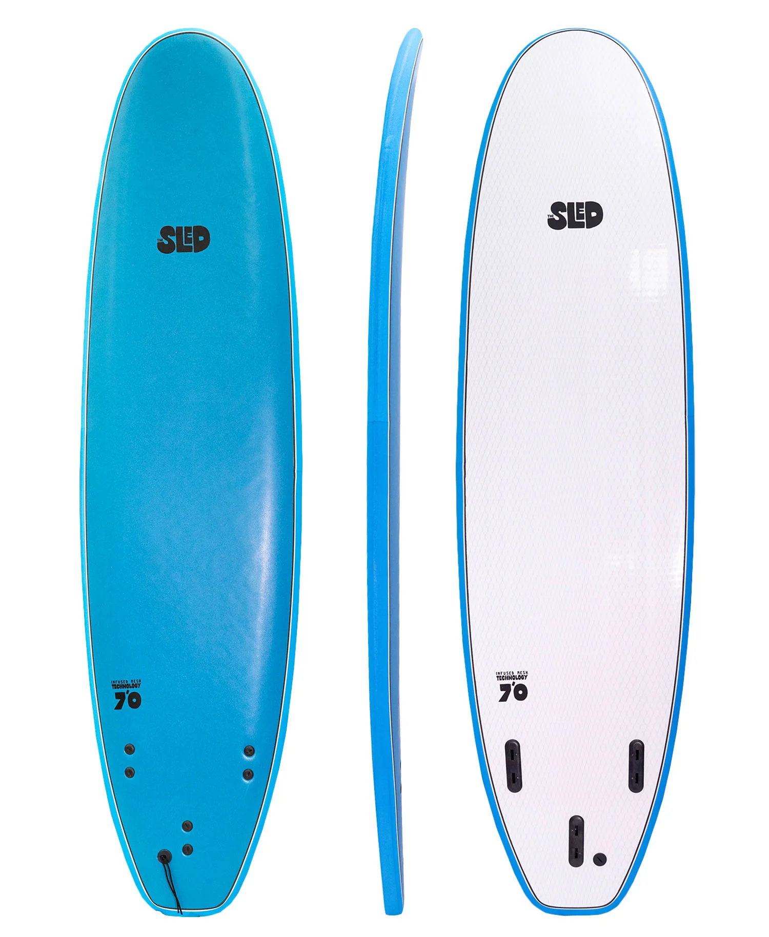 THE 'SLED' SOFTBOARD LONGBOARD - Image 5